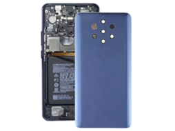 Tampa Traseira Da Bateria Para Nokia 9 Pureview (azul)