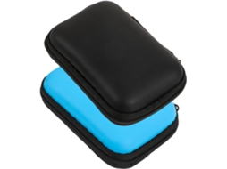 Peças Capa Protetora De Hdd Em Nylon Resistente, Estojo Compacto Para Armazenamento De Disco Rígido, Caixa De Transporte Para Eletrônicos Brilvibera