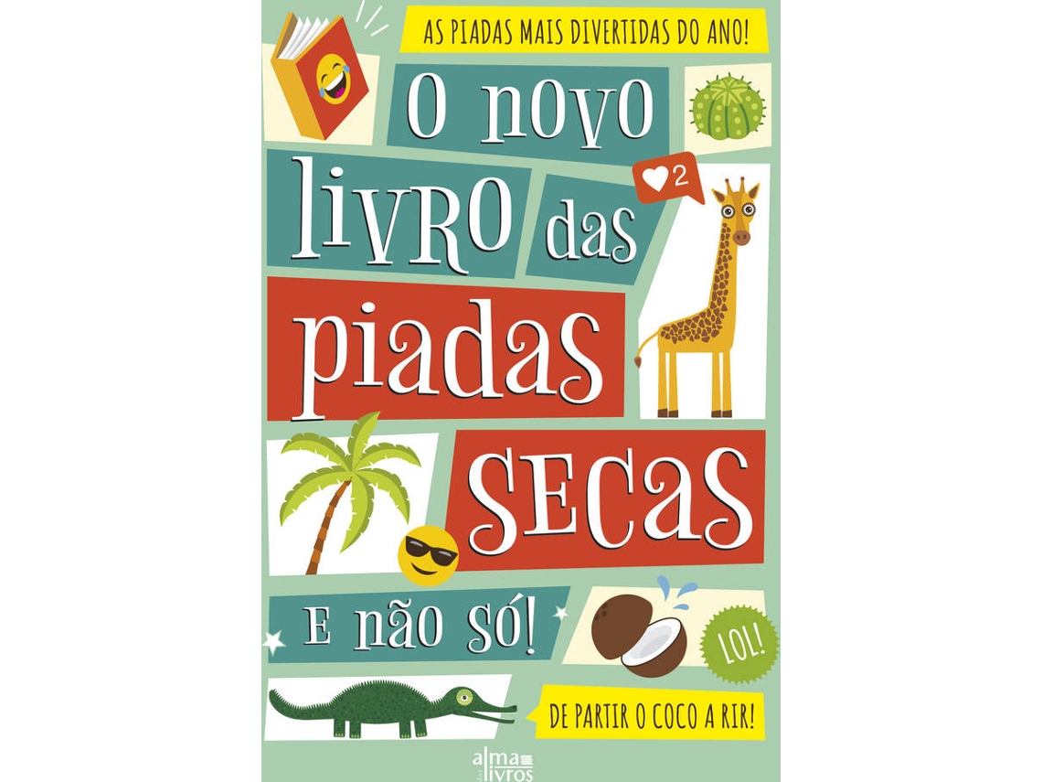 Livro O Novo Livro das Piadas Secas e não só! de José Manuel Carvalho (Português)