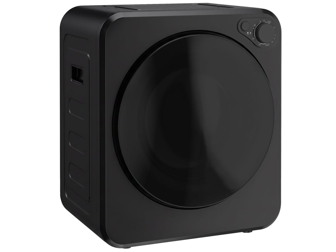 Lavadora A Seco Compacta Com 5 Modos De Secagem, 400/800 W, Preta.