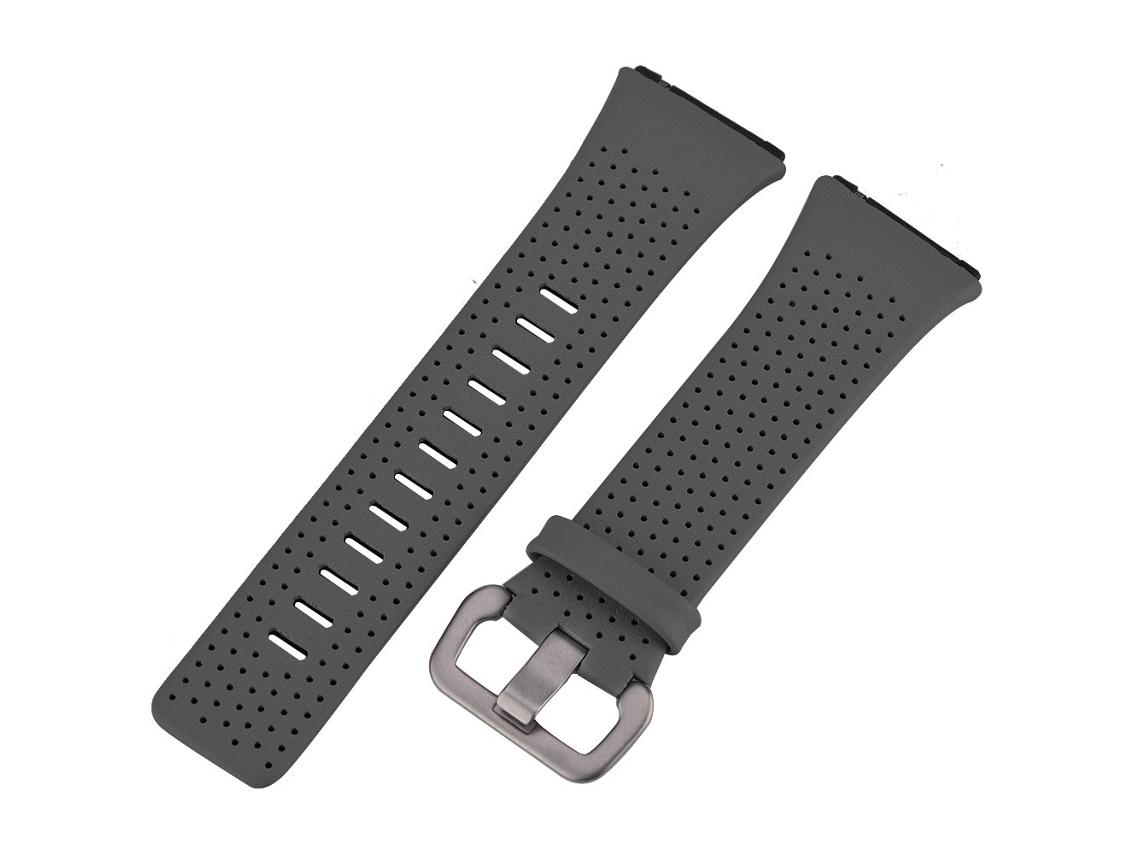 Cinto de Relógio EOOCOO (bordado em Couro, Compatível com Fitbit Ionic)