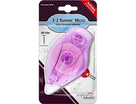 Adesivos Para Scrapbook 3l E Z Runner Micro Adesivo Permanente.08 Polegadas X 39, Outros, Multicolorido 01236 6