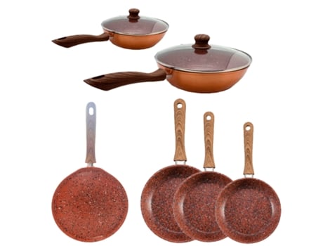 Conjunto de cozinha - Sauteuses, frigideiras e panquecas