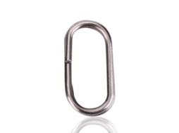 Conector Anel Split Oval Inox Pesca 10x19mm 100un