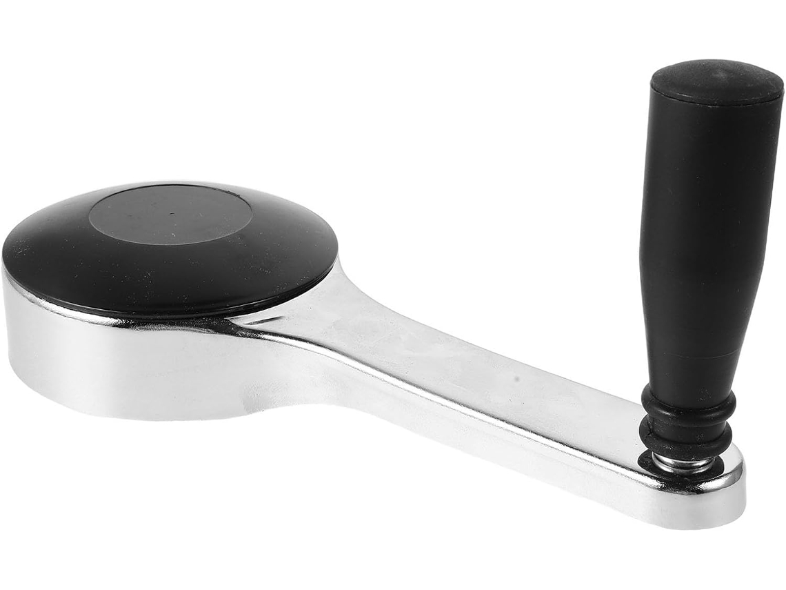 Manivela Magiclulu em formato L para armários de arquivo e prateleiras, em plástico leve, resistente e robusto, ideal para
