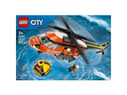 Lego® 60503 City Helicóptero Da Guarda Costeira – Resgate Marítimo