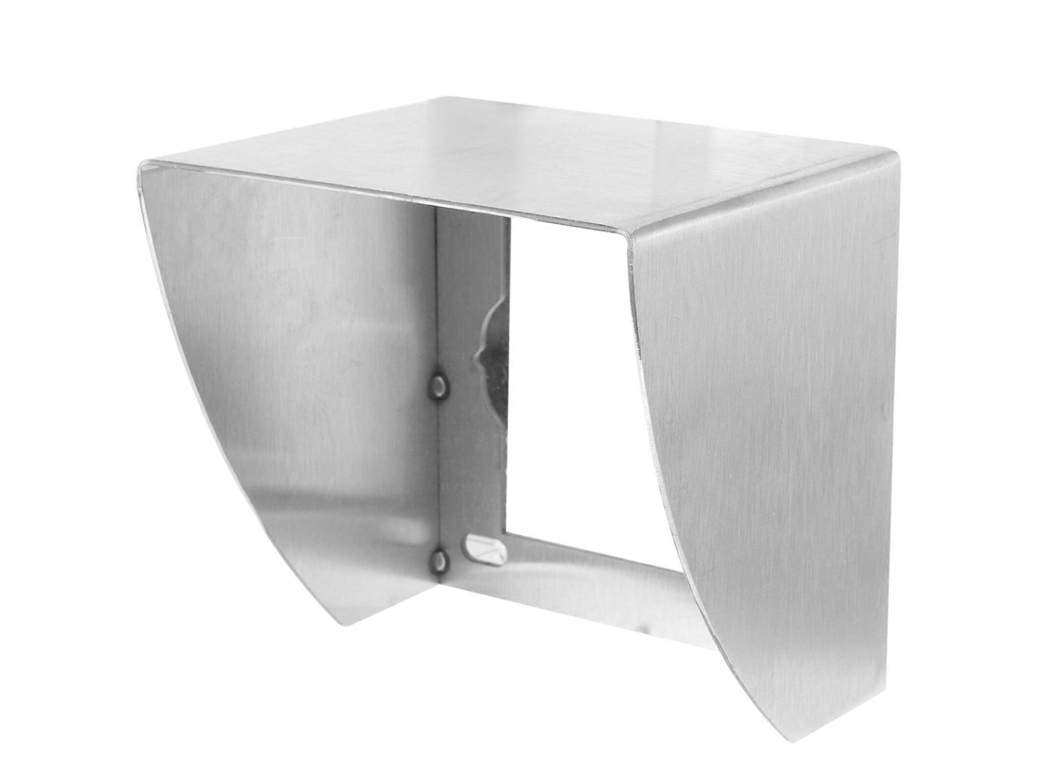 Protector de Tomada Impermeável de Aço Inoxidável para Interruptores e Tomadas Externos de Parede 9,2x9cm Plata