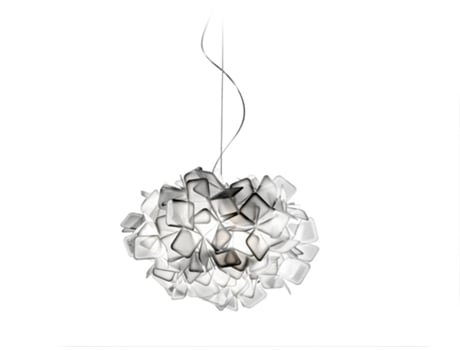 Candeeiro de Suspensão  Clizia Branco 53cm