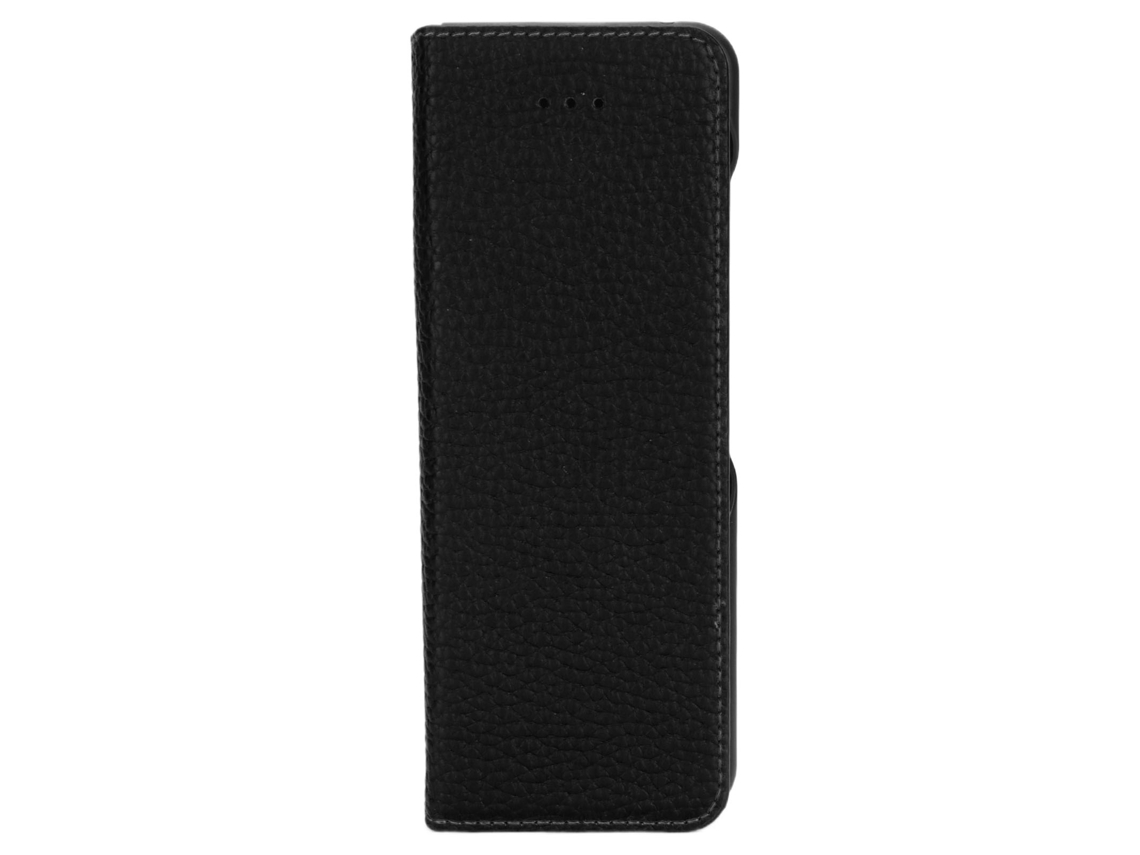 Capa de Couro LAXISCREED Samsung Fold Preta 360°