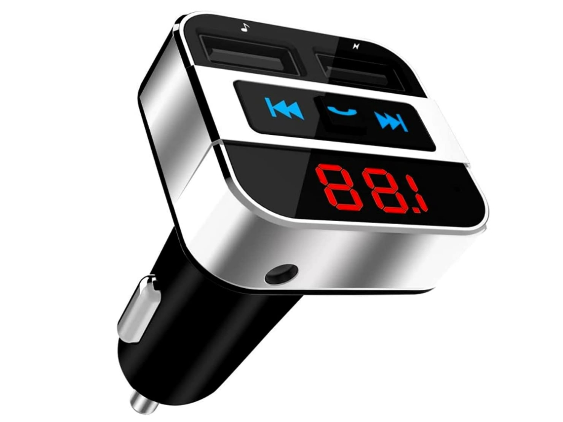 Transmissor Fm Bluetooth 5.0 Type-C Pd3.0 & 5V/2.4A Wireless Fast Car Charger Radio Adapter Bluetooth Fm Car Music Player YIZHOOD