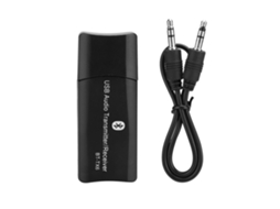 Transceptor De Áudio Sem Fio Usb Bluetooth 5.0 2 Em 1: Receptor Transmissor Para Pc Tv Carro