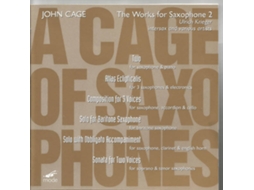 CD John Cage - The Works For Saxophone 1 (1CDs)