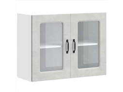  kitchen Wall Cabinet, Kitchen Wall Cabinets Vidaxl Cinzeto Madeira Processada (n/a)