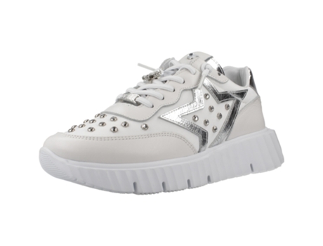Sapatos de Mulher CETTI Tecido Branco (37)
