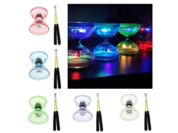 2026 conjunto de Diabolo Profissional com Rolamento Alto Velocidade Brinquedo Jogo com Corda Brinquedo Clássico Presente Qpupurple