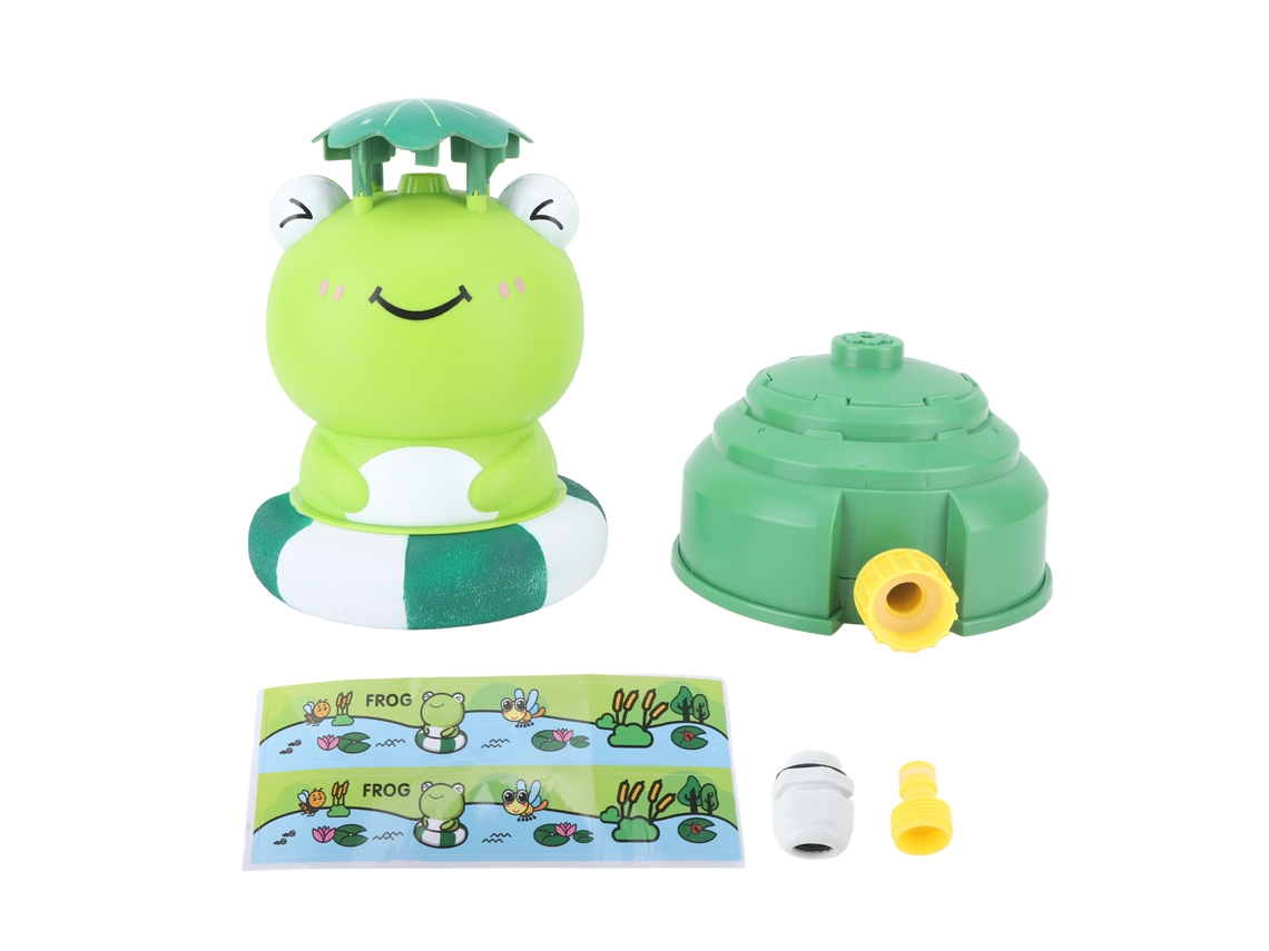 Brinquedo Aspersor de Água Infantil em Abs com Formato de Animal Fofo e Rotação de 360 Graus. para o Verão, Quintal, CHABERLU