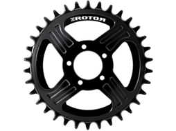 Prato ROTOR Round Dm Polini E-Mtb Ring R32T Black (Aluminio)