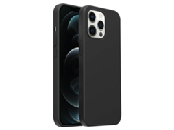 Capa De Silicone Líquido Ultra Fina Para Iphone 12 Pro - Cobertura Total - Magsafe