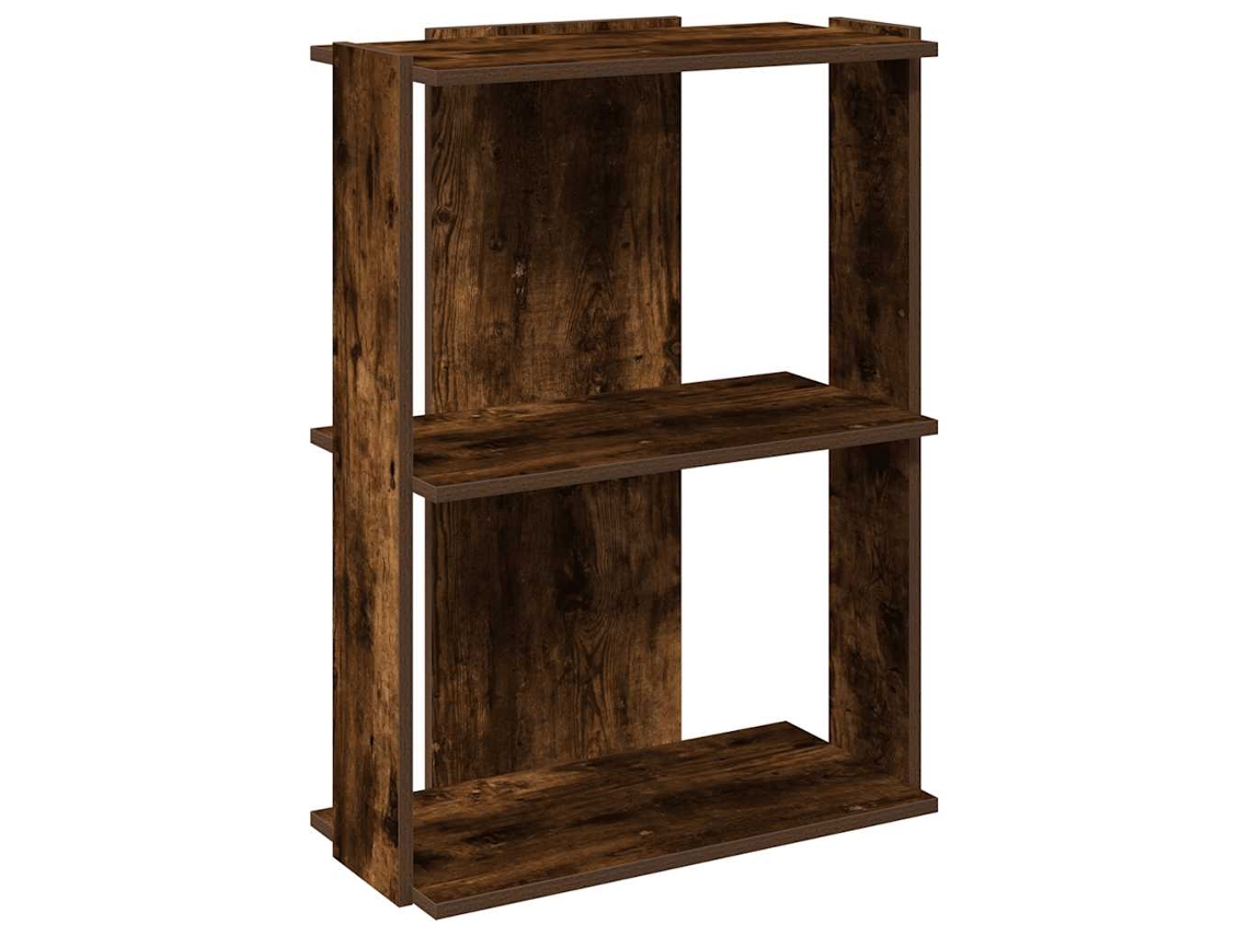 Bookcase, Bookcases Vidaxl Marrom Madeira Processada (60 X 30 X 80 Cm)