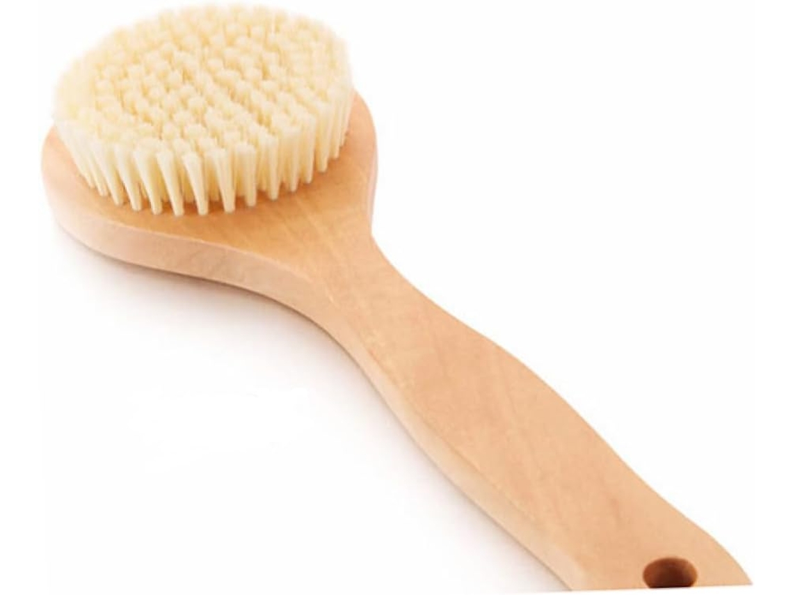 Escova De Banho Packove Com Cerdas Médias, Escova De Chuveiro, Escova Corporal Com Cabo Longo