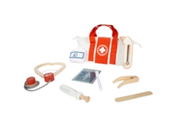 Doctor Bag Play Set Red
