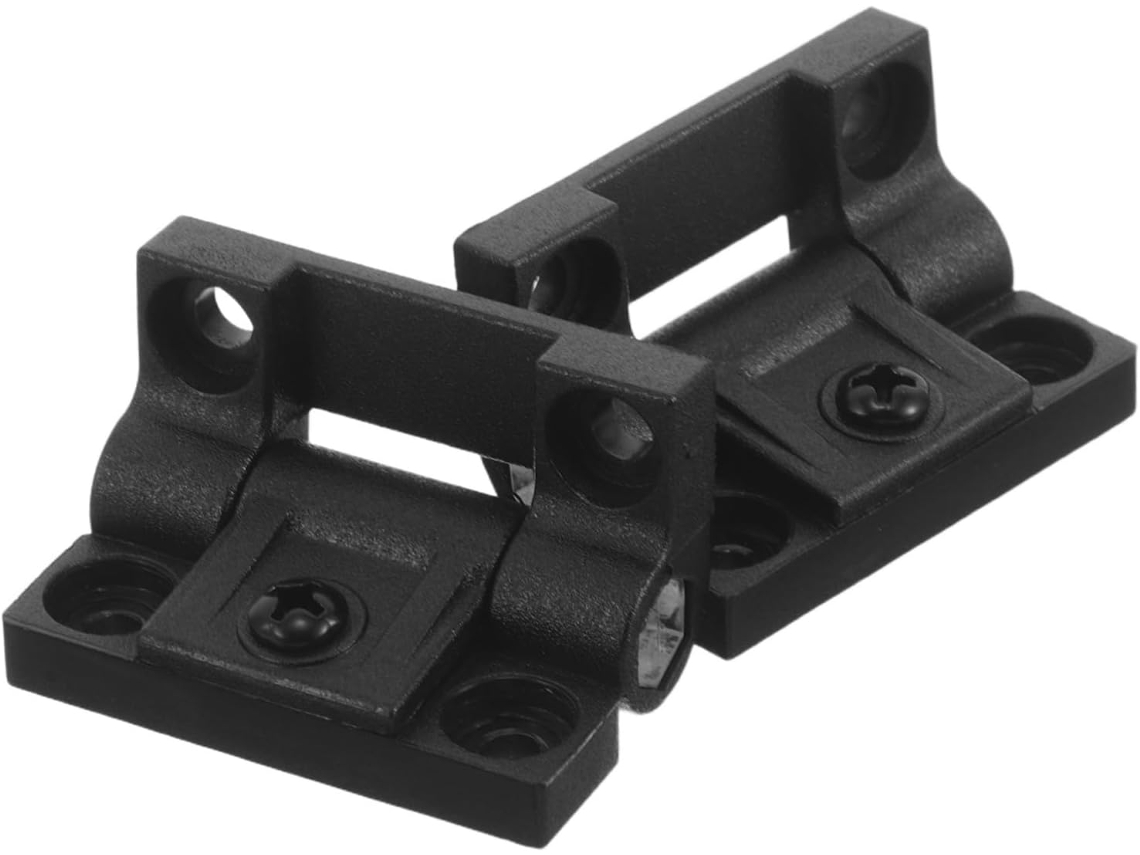De Torque Plástico Preto, Em 90 Graus, Para Portas Armários Cozinha.