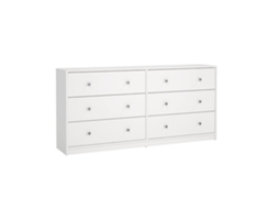 Aparador Duplo Ebro Com 6 Gavetas Wellhome