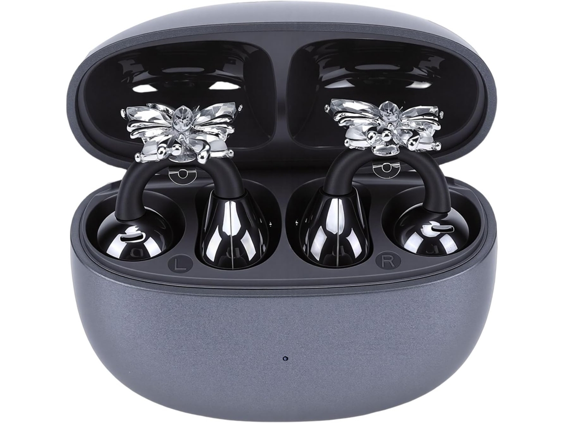 Fones De Ouvido Bluetooth Sem Fio Com Clipe De Orelha Aberta