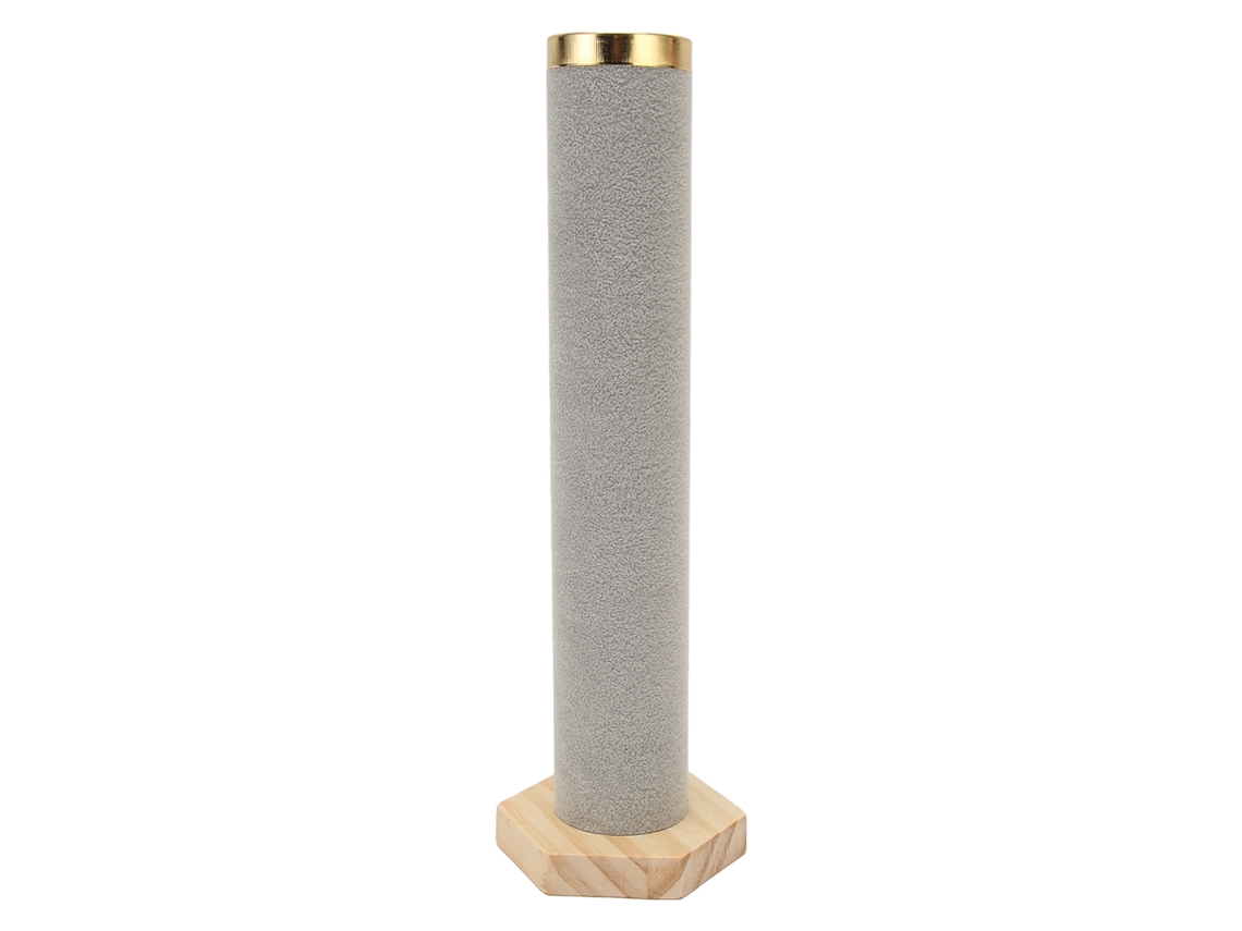 Suporte De Exibição De Fitilhos Vertical Com Base De Madeira Sólida Para Pulseiras E Fitilhos