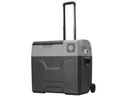Frigobar portátil BTFORUS 50l com painel touch, alça e rodas