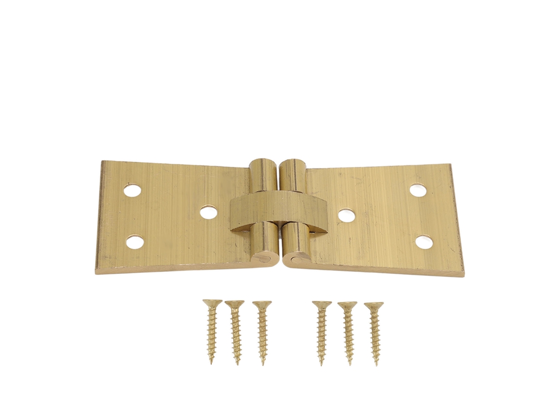 Dobradiça de mesa grande em cobre puro (material espesso, adequado para mesas de jantar e móveis similares)