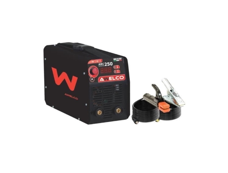 Máquina de Solda Inversora Profissional Arc 250 Eletrodo Revestido Mma 250 a 230 V AWELCO