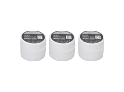 Gel De Aranha Para Unhas 3pcs Efeito Brilho Lápis De Desenho Elástico Longa Duração 8g Para Iniciantes Prata