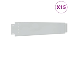 Vedação para Relvado 15 Peças Aço Galvanizado 100x20 Cm MAISON EXCLUSIVE