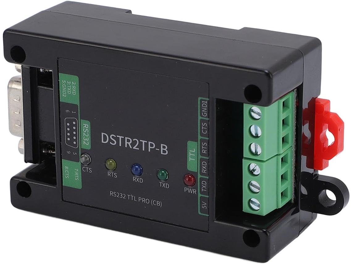 Módulo Conversor de Porta Serial Rs232 Ttl, Adaptador Db9 Macho Isolado para Ttl SFUSHOS
