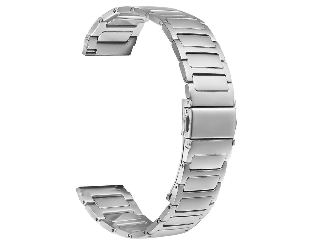 Pulseira De Aço Inoxidável Tipo A Para Huawei Watch Gt 3 46 Mm, Prata Olysi Shop