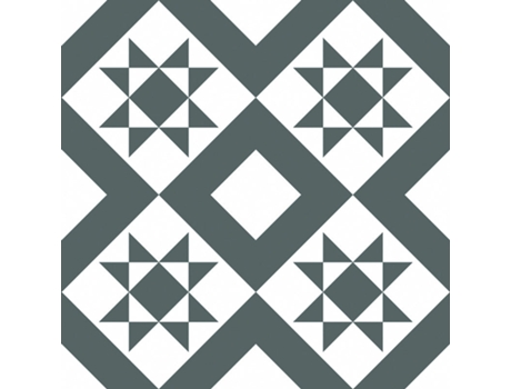Pavimento Cerâmico Mate CERTECA Vintage Desenho 14 33,5X33,5 Caixa com 13 Unidades 1,46 M2
