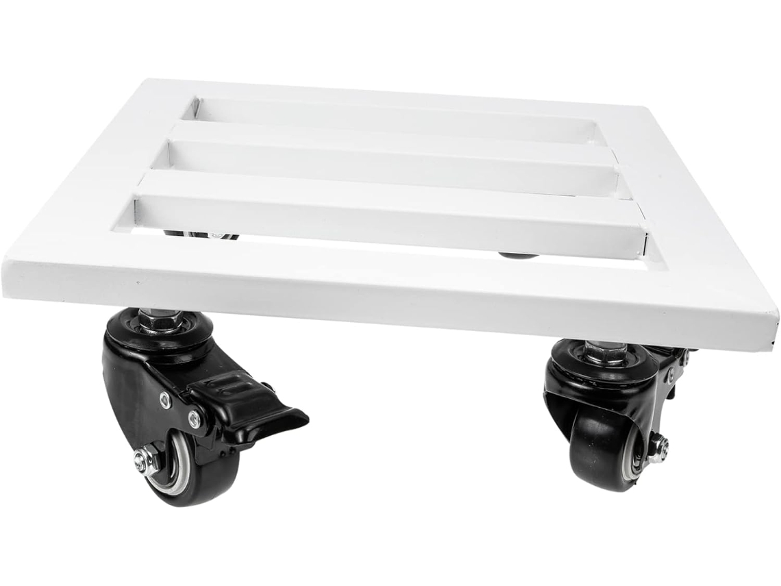 Suporte com Rodas, Base de Ferro, Resistente, Design Elegante, para Uso Interno e Externo CHABERLU