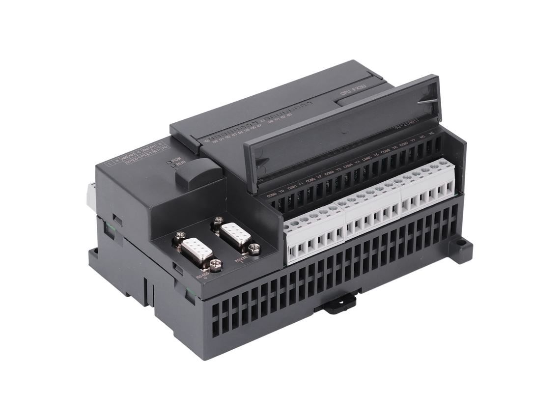 Módulo Plc Controlador Lógico Programável 12 Entradas 8 Saídas Portas 232 485 Dc24V