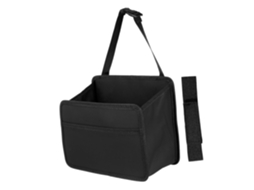 Organizador duplo para malas com rodinhas, elegante e prático, em tecido Oxford.