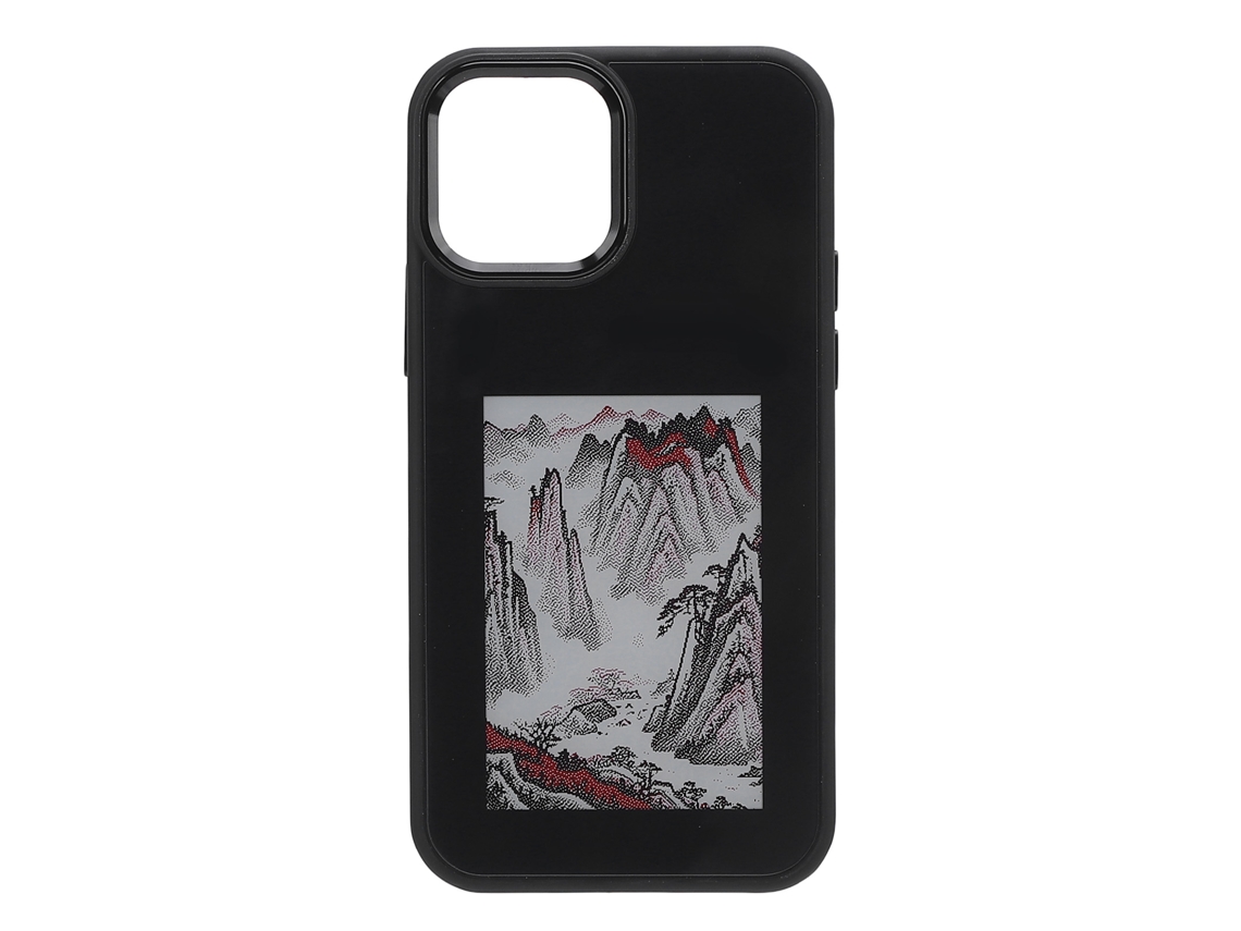 2026zentro-capa De Celular Com Tela De Tinta 3 Cores Projeção Nfc Personalizada Via App Com Moldura De Lente De Liga De Alumínio Para 12 12 Pro