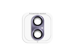 A Película Metálica Para Lentes É Adequada Paracapa Protetora Roxa Clara Com Estampa De Cd Para Iphone Air