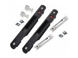Fechadura De Gancho Para Porta Correr, 2 Peças, Moderna E Simples, Portas Janelas, Compatível Com Vidro Correr.