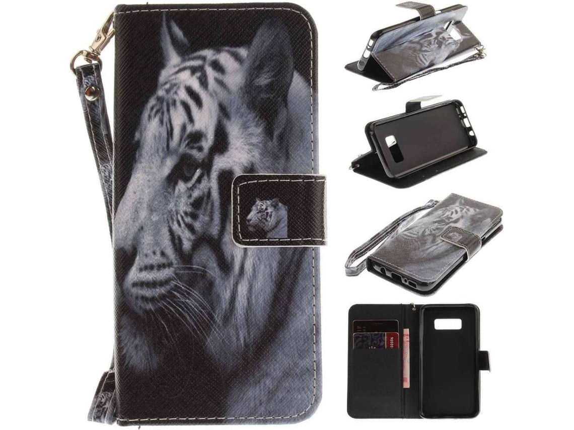Capa Samsung Galaxy S8 Plus HONGWE. Tigre Branco