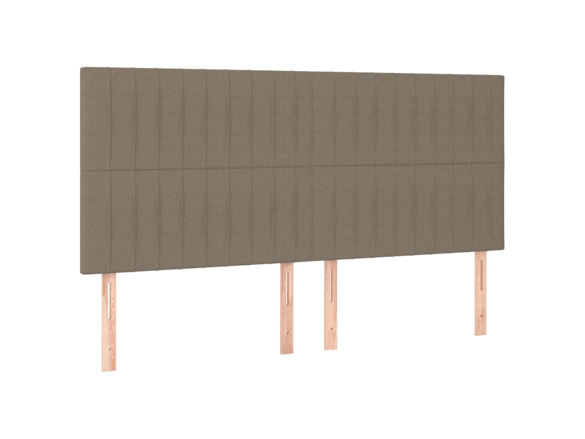 Headboard, Headboards Vidaxl Cinzento-acastanhado Tecido (160 Cm)