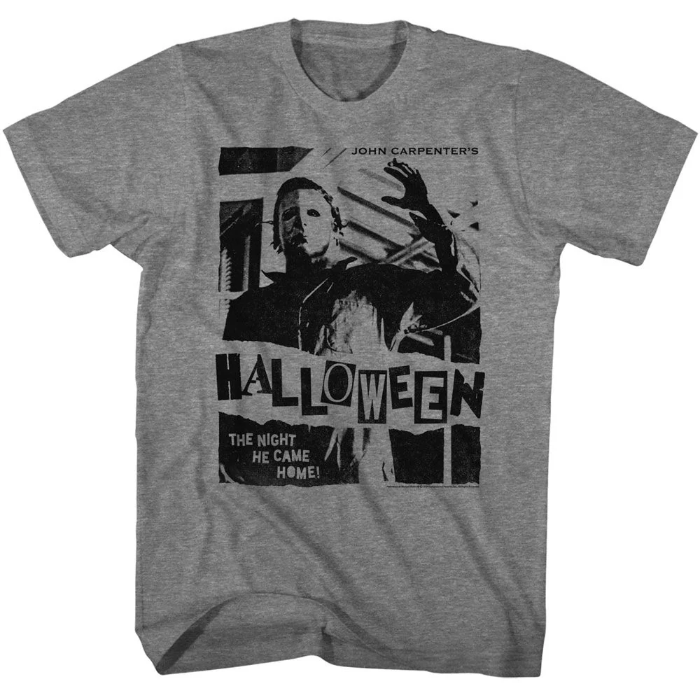 Unisex Adult T-shirt Rockinstone Halloween Punk Flyer Sizexxxl