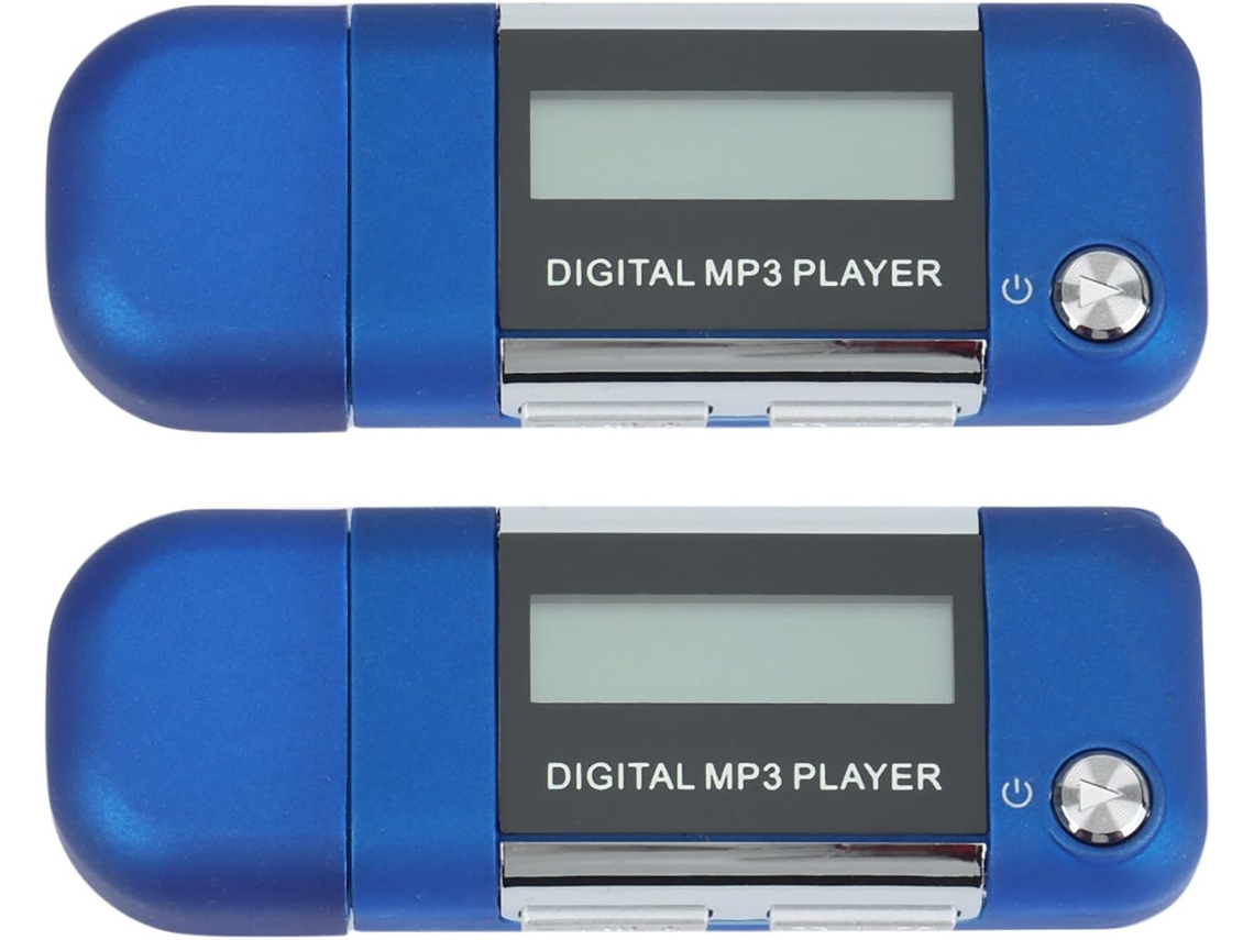 Reprodutor De Mp3 Duplo 4 Gb Com Pen Drive, Compatível Pilhas Aaa