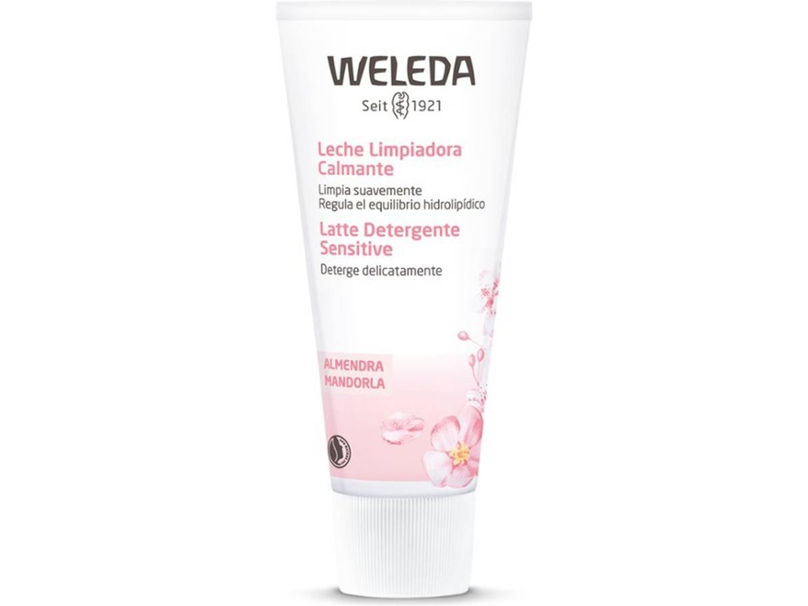 Leite de Limpeza WELEDA Calmante De Amêndoas (75 ml)