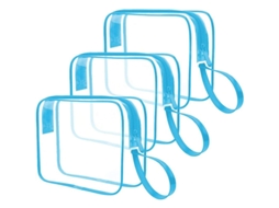 Bolsa De Toalhas Transparente Aprovada Tsa, Bolsa De Cosméticos Límpida Para Viagem