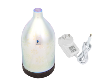 Difusor De Aromaterapia Ultrasónico 100ml Umidificador Luz Noturna Led Tomada Au Aiailikill